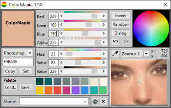 Hex Color Chart Picker