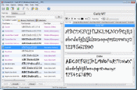 screenshot installed fonts