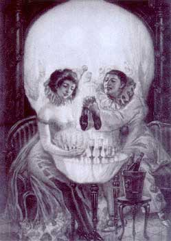 vanity skull illusion