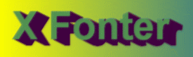 X-Fonter sample banner