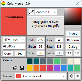 ColorMania medium layout