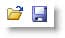 Disk Recon load/save results buttons