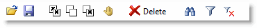 Disk Recon duplicate folders toolbar buttons