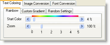 Texefex Rainbow Colors panel