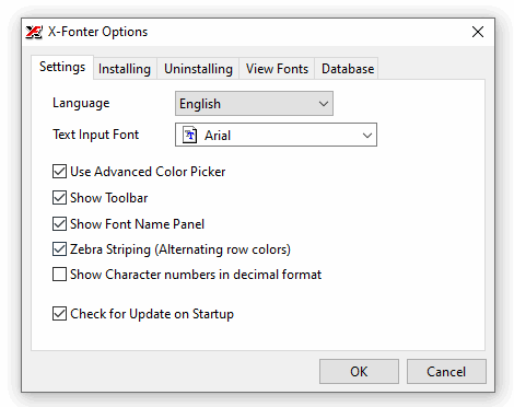 General Settings